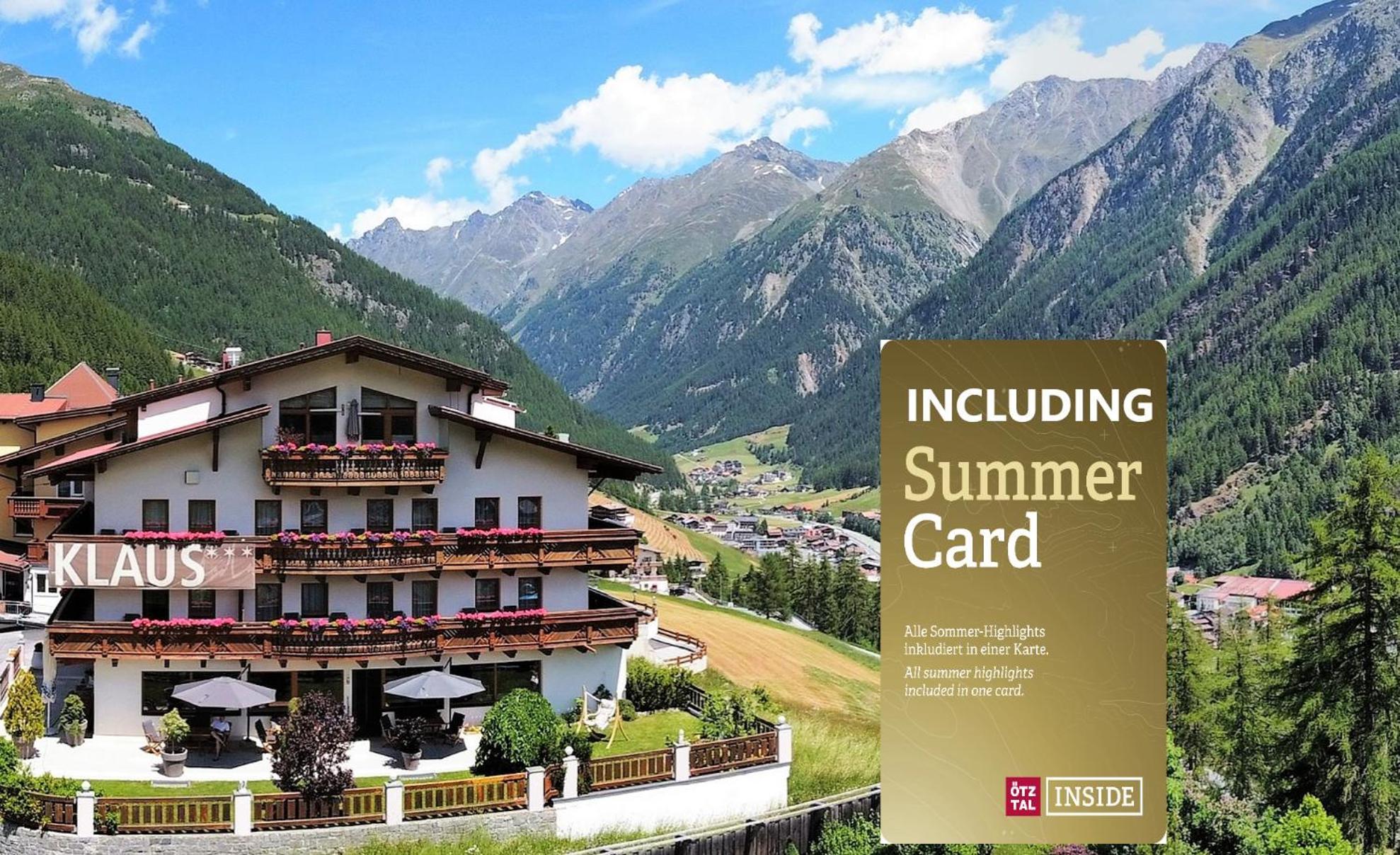 Pension Klaus Sölden Extérieur photo